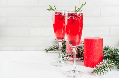 Cranberry Mimosa