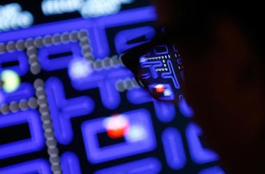 PacMan Screen pac-man screen out of focus