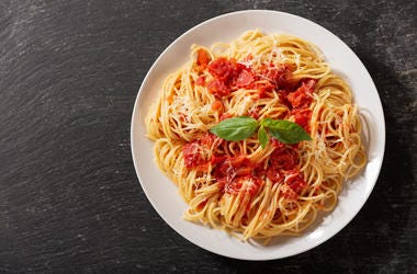 Plate Of Spaghetti plate of spaghetti