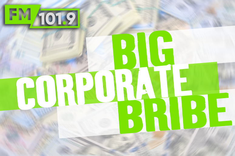 big corporate bribe 8a to 5p
