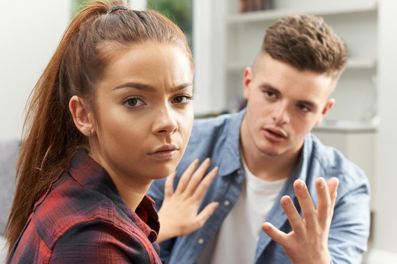 Girlfriend Annoyed By Boyfriend girl annoyed by boy