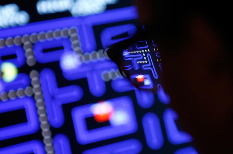 PacMan Screen pac-man screen out of focus