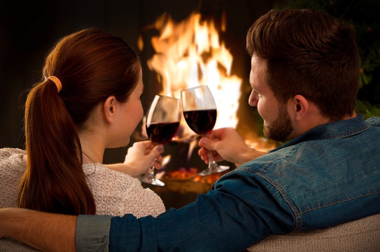 Lovers By The Fire