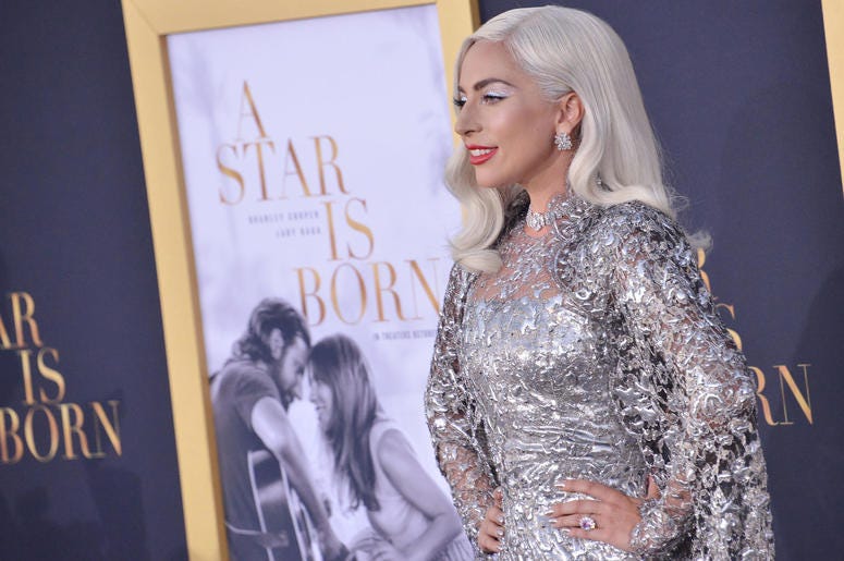 Lady Gaga arrives at "A Star Is Born" Los Angeles Premiere Lady Gaga arrives at "A Star Is Born" Los Angeles Premiere