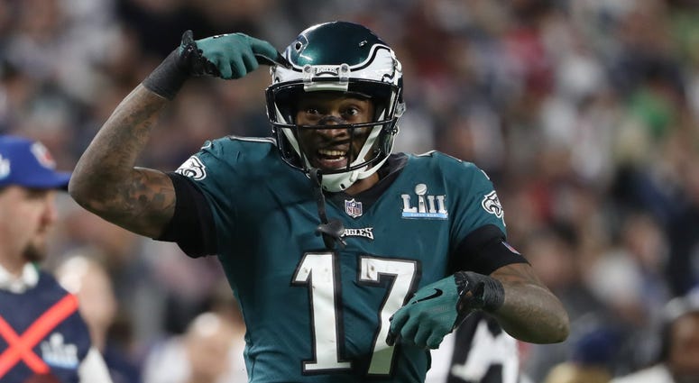 Eagles receiver Alshon Jeffery Eagles receiver Alshon Jeffery