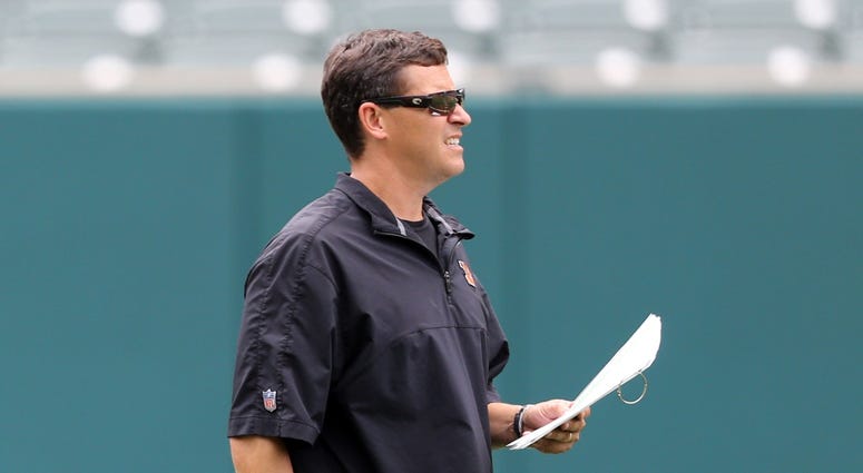 Bill Lazor with the Bengals in 2018 Bill Lazor with the Bengals in 2018