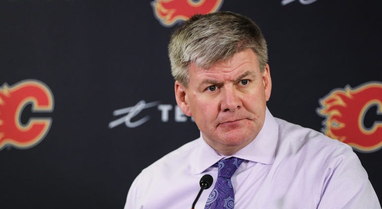 Current Flames and former IceHogs coach Bill Peters Current Flames and former IceHogs coach Bill Peters