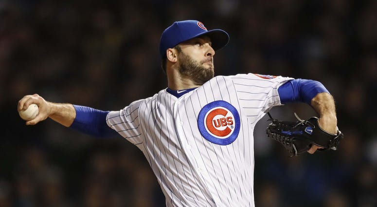 Cubs closer Brandon Morrow Cubs closer Brandon Morrow
