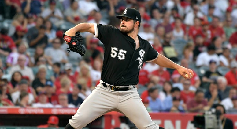 White Sox left-hander Carlos Rodon White Sox left-hander Carlos Rodon
