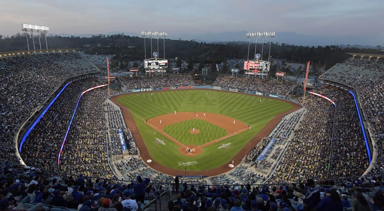 Dodger Stadium view Dodger Stadium view
