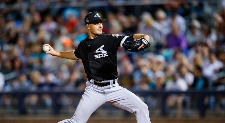 White Sox pitching prospect Dylan Cease White Sox pitching prospect Dylan Cease