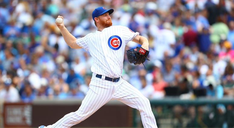 Cubs right-hander Eddie Butler Cubs right-hander Eddie Butler