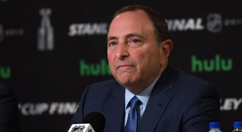NHL commissioner Gary Bettman NHL commissioner Gary Bettman