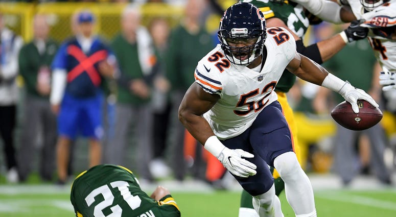 Bears linebacker Khalil Mack Bears linebacker Khalil Mack