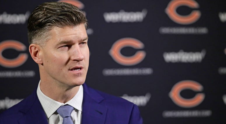 Bears general manager Ryan Pace Bears general manager Ryan Pace