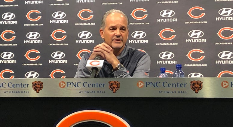 Bears defensive coordinator Chuck Pagano Bears defensive coordinator Chuck Pagano