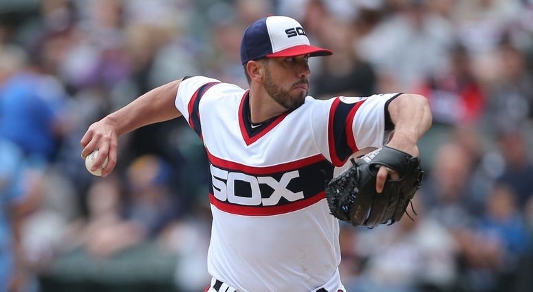 White Sox right-hander James Shields White Sox right-hander James Shields