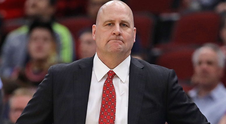 Bulls coach Jim Boylen Bulls coach Jim Boylen