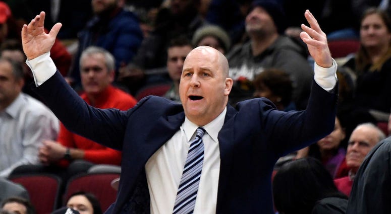 Bulls coach Jim Boylen Bulls coach Jim Boylen