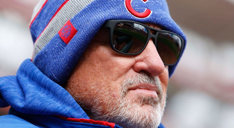 Cubs manager Joe Maddon Cubs manager Joe Maddon