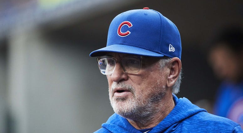 Cubs manager Joe Maddon Cubs manager Joe Maddon