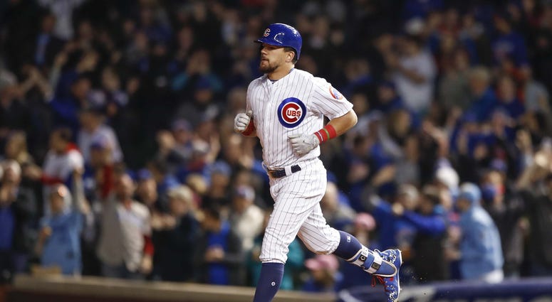 Cubs outfielder Kyle Schwarber Cubs outfielder Kyle Schwarber