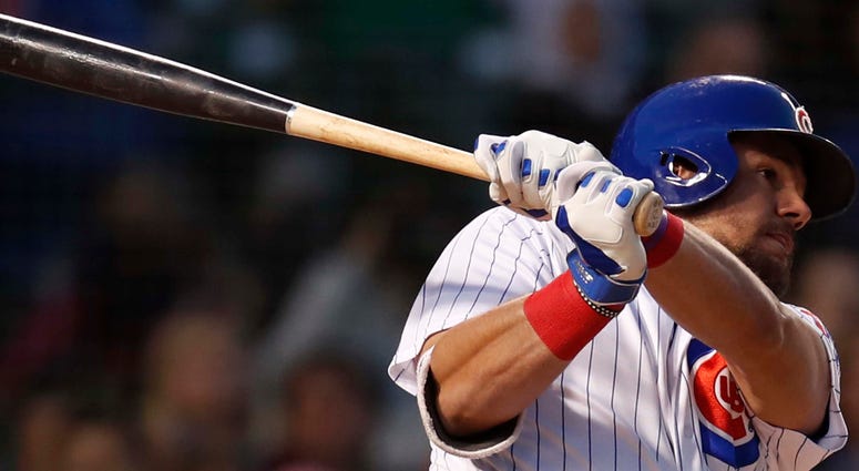 Cubs outfielder Kyle Schwarber Cubs outfielder Kyle Schwarber