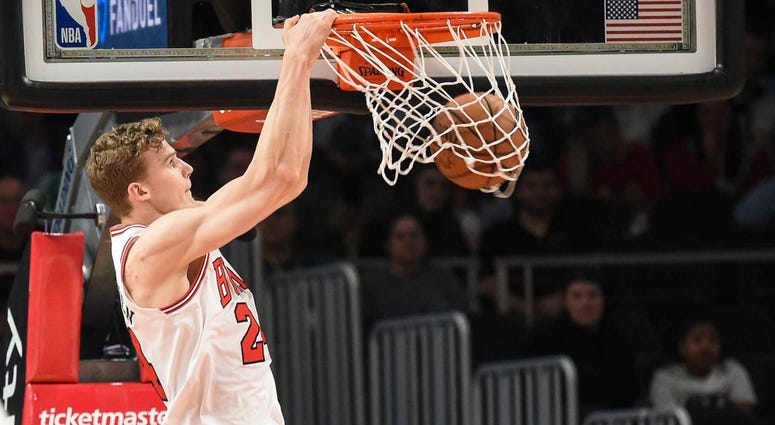 Bulls forward Lauri Markkanen Bulls forward Lauri Markkanen