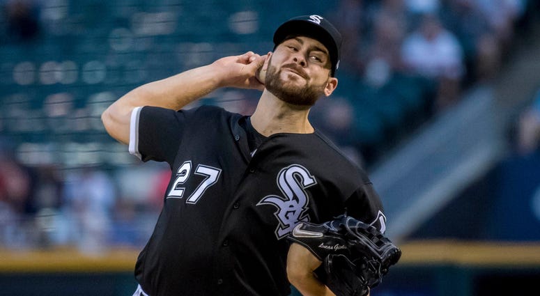 White Sox right-hander Lucas Giolito White Sox right-hander Lucas Giolito