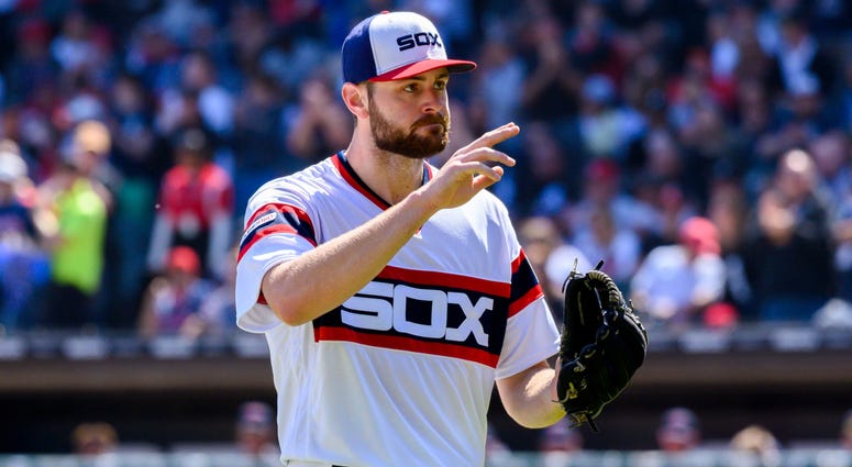 White Sox right-hander Lucas Giolito White Sox right-hander Lucas Giolito