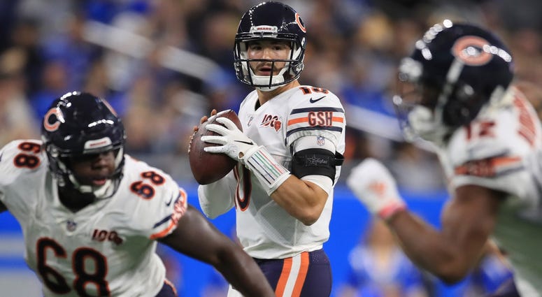 Bears quarterback Mitchell Trubisky Bears quarterback Mitchell Trubisky