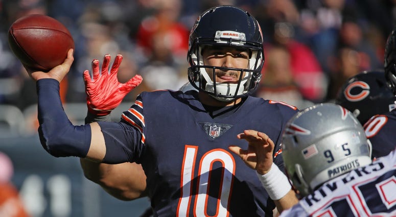Bears quarterback Mitchell Trubisky Bears quarterback Mitchell Trubisky