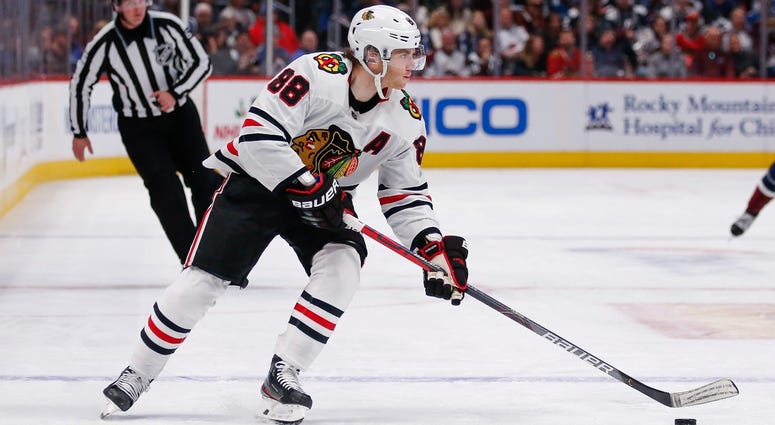 Blackhawks winger Patrick Kane Blackhawks winger Patrick Kane