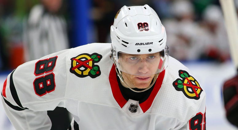Blackhawks winger Patrick Kane Blackhawks winger Patrick Kane