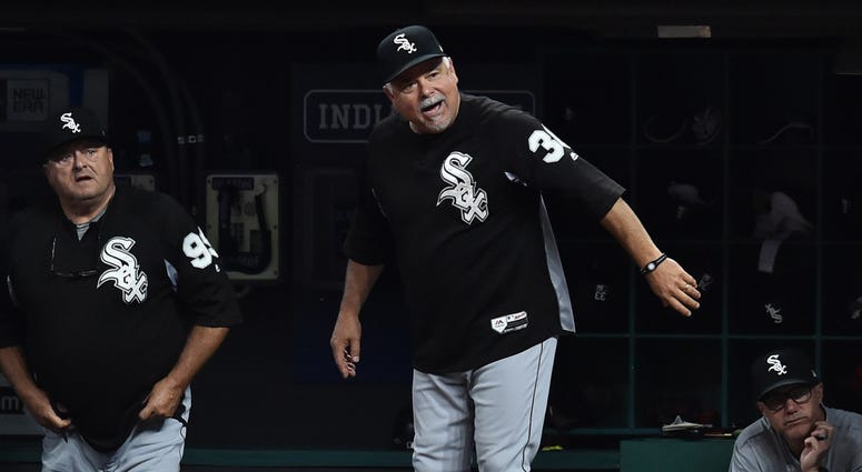White Sox manager Rick Renteria White Sox manager Rick Renteria