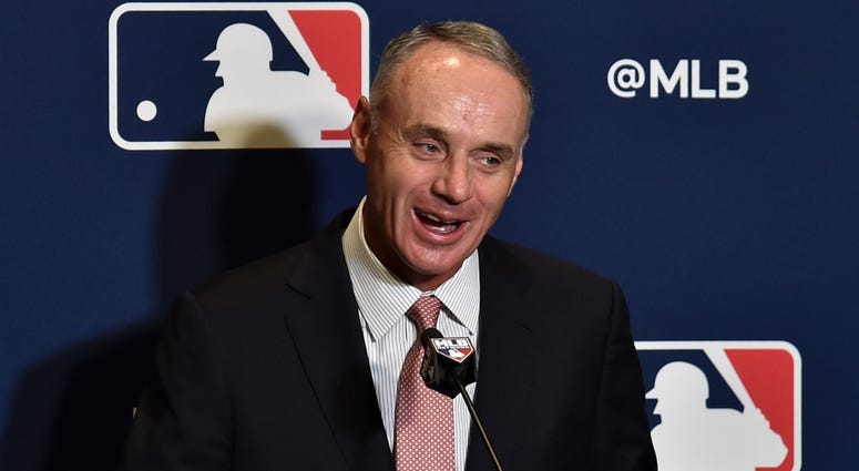 MLB commissioner Rob Manfred MLB commissioner Rob Manfred