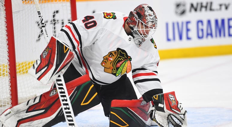 Blackhawks Robin Lehner Blackhawks Robin Lehner