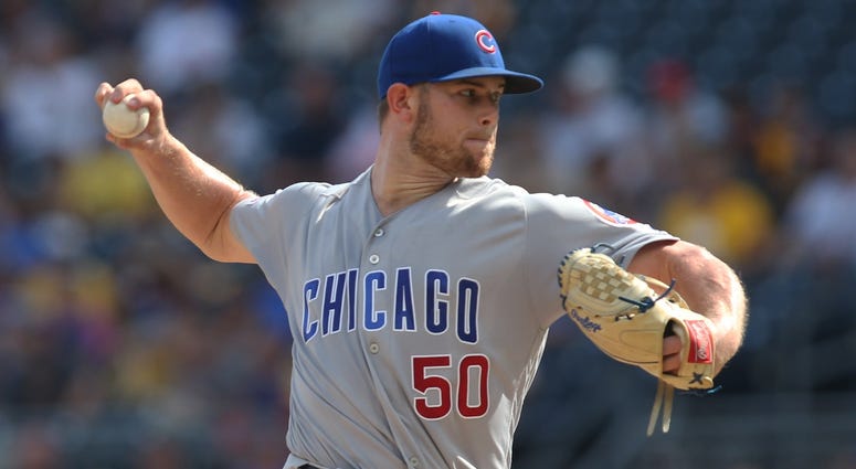 Cubs reliever Rowan Wick Cubs reliever Rowan Wick