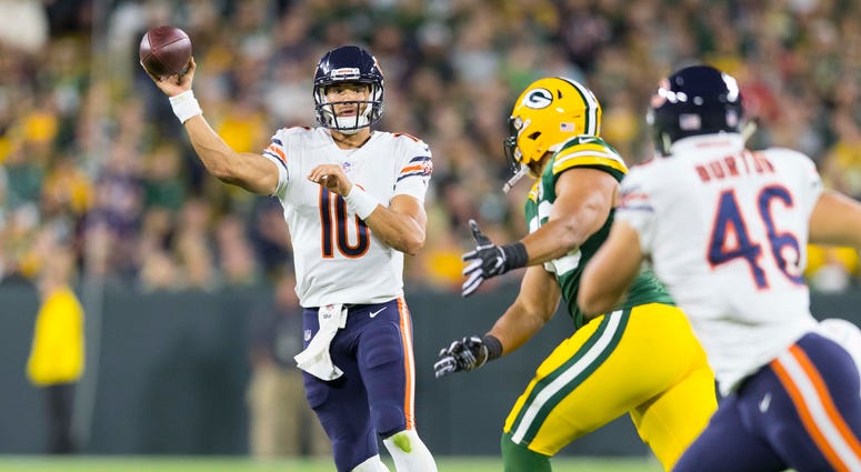 Bears quarterback Mitchell Trubisky Bears quarterback Mitchell Trubisky