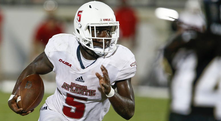 Florida Atlantic running back Devin Singletary Florida Atlantic running back Devin Singletary