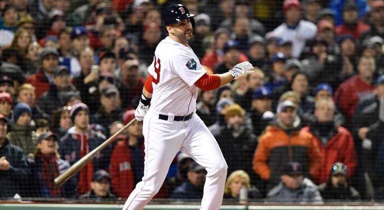 Red Sox slugger J.D. Martinez Red Sox slugger J.D. Martinez