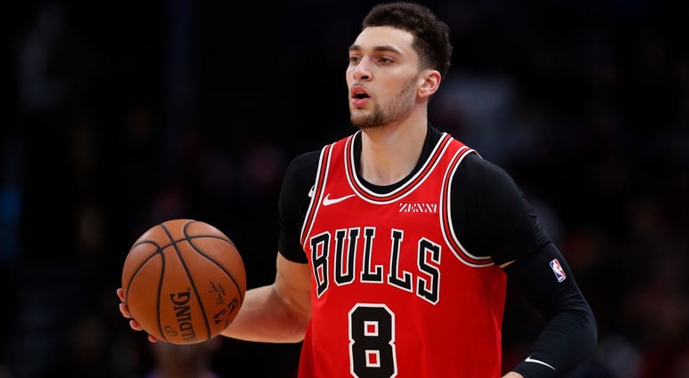 Bulls guard Zach LaVine Bulls guard Zach LaVine