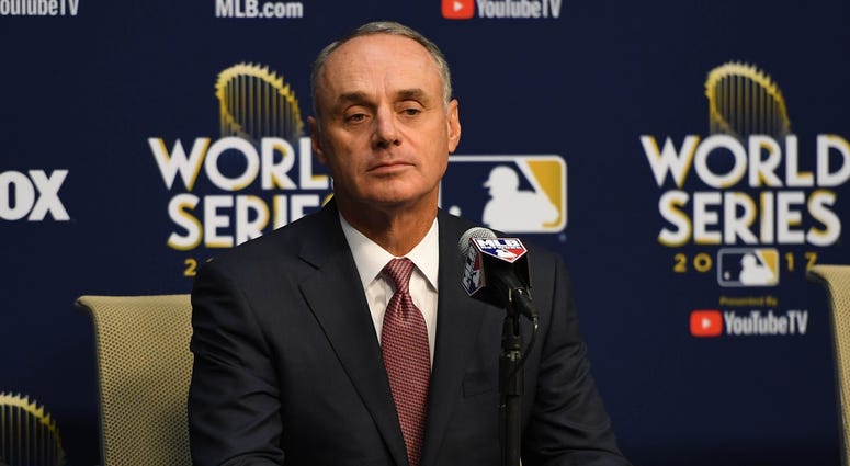MLB commissioner Rob Manfred MLB commissioner Rob Manfred