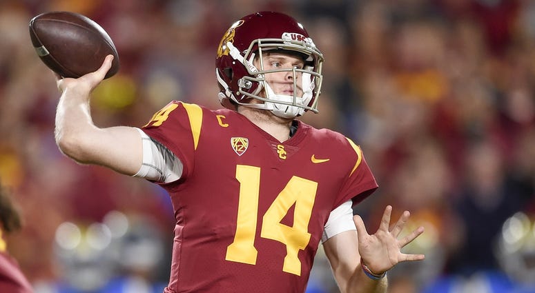 USC quarterback Sam Darnold USC quarterback Sam Darnold