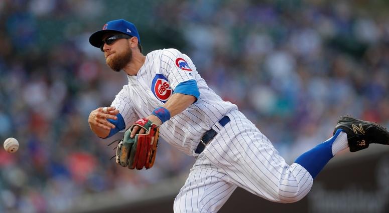 Cubs infielder Ben Zobrist Cubs infielder Ben Zobrist