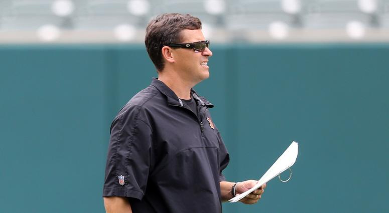 Bill Lazor with the Bengals in 2018 Bill Lazor with the Bengals in 2018