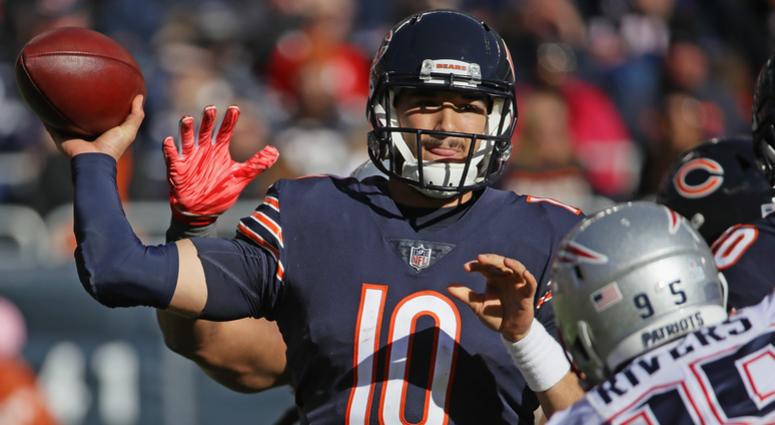 Bears quarterback Mitchell Trubisky Bears quarterback Mitchell Trubisky