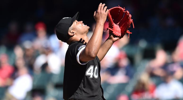 White Sox right-hander Reynaldo Lopez White Sox right-hander Reynaldo Lopez
