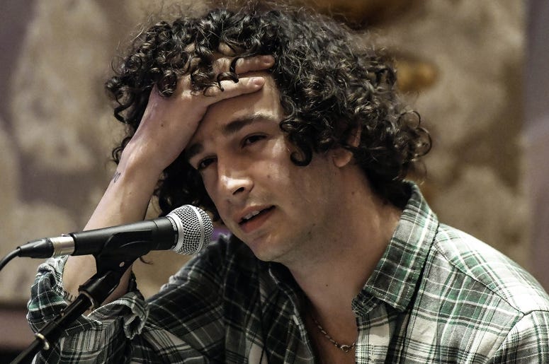 Matthew Healy perfroms at the Seminole Hard Rock Hotel Matthew Healy perfroms at the Seminole Hard Rock Hotel