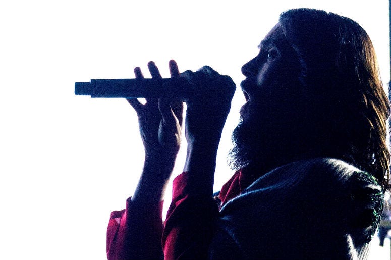 Jared Leto of Thirty Seconds to Mars Jared Leto of Thirty Seconds to Mars